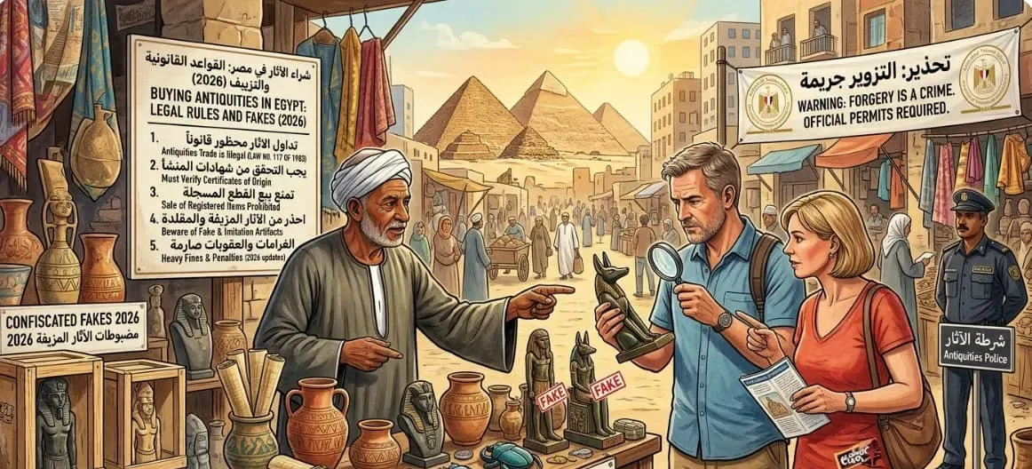 Buying Antiquities in Egypt Legal Rules and Fakes: The Ultimate 2026 Tourist Guide