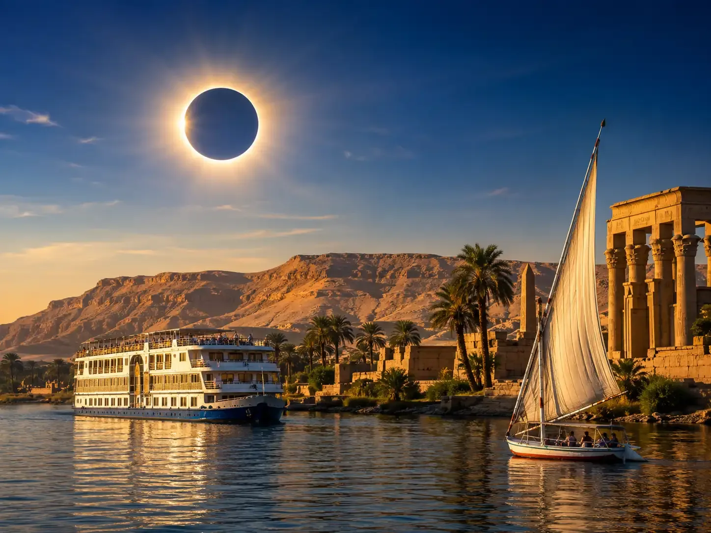 9-Day Egypt Eclipse 2027 Tour & Nile Cruise