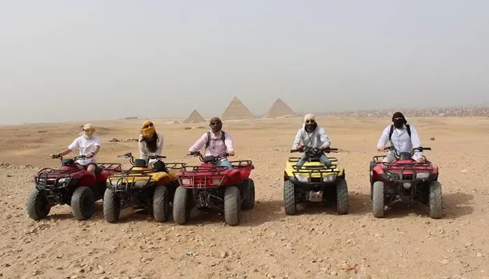 Quad Biking Tour at Giza Pyramids : ATV Ride