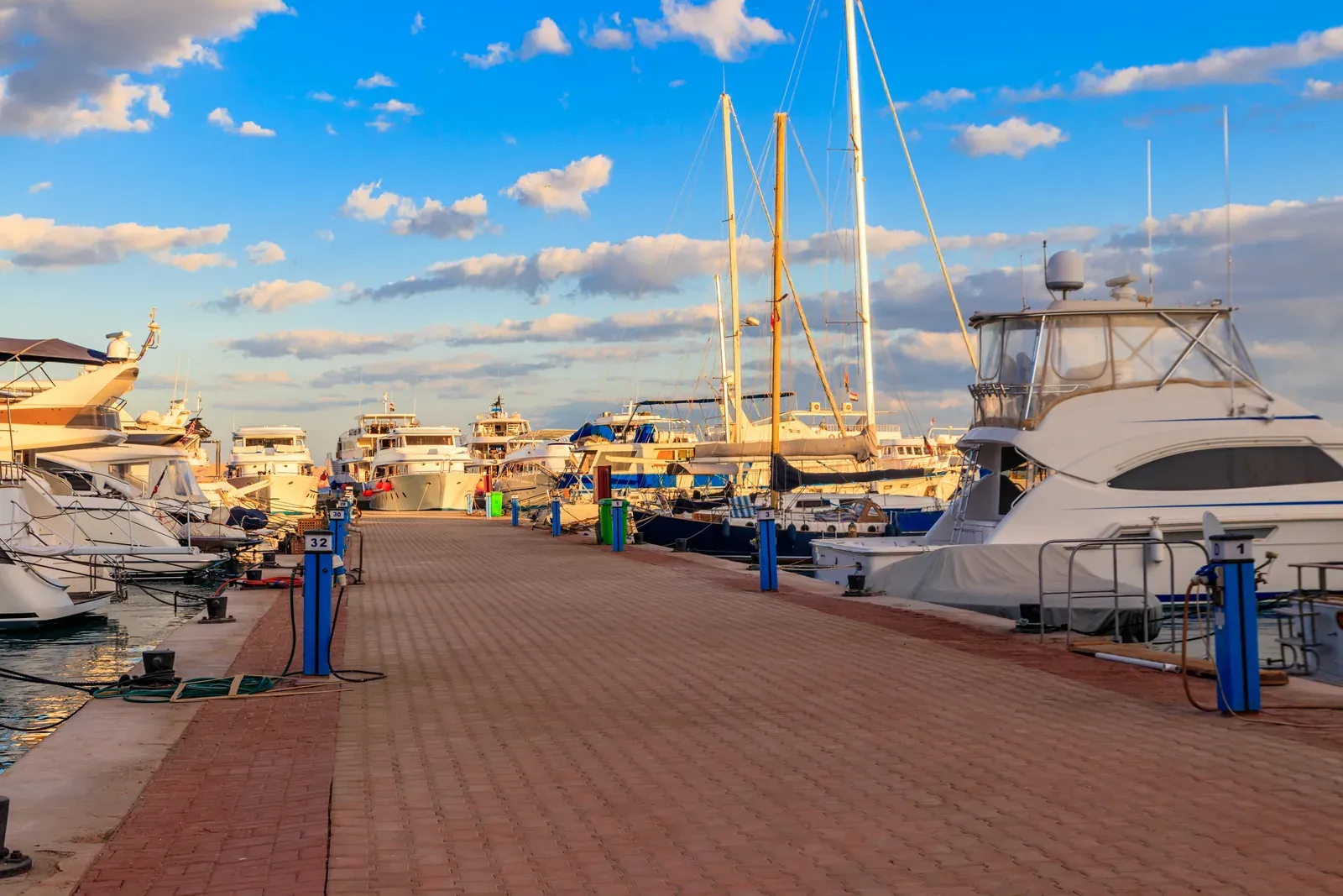 Egypt marina yachts red sea harbor