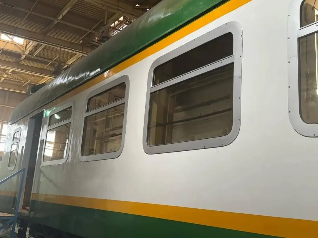 Inside an Egyptian sleeper train cabin showing safe and comfortable intercity public transport